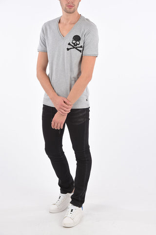 HOMME t-shirt ENTIRETY scollo a v