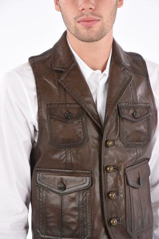 Leather Waistcoat