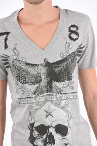 HOMME t-shirt WINGS scollo a v
