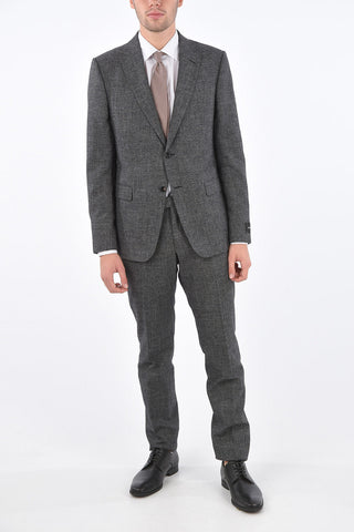 ZEGNA Z Wool and Lined Suit with Flap Pocket