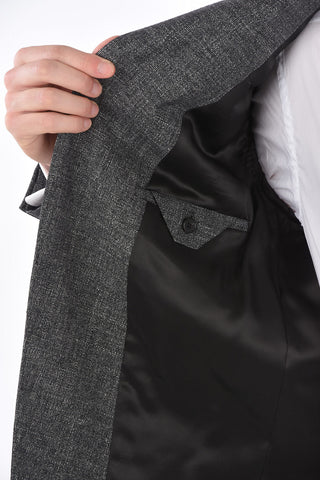ZEGNA Z Wool and Lined Suit with Flap Pocket
