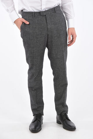 ZEGNA Z Wool and Lined Suit with Flap Pocket