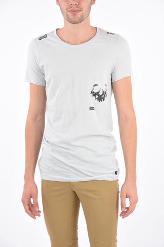 T-shirt Girocollo Stampata