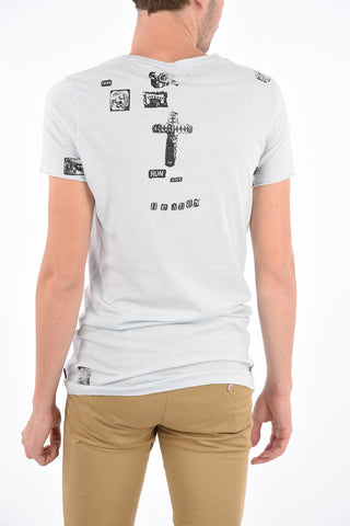 T-shirt Girocollo Stampata