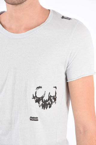 T-shirt Girocollo Stampata