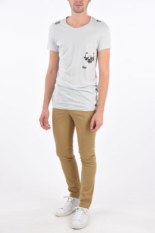 T-shirt Girocollo Stampata