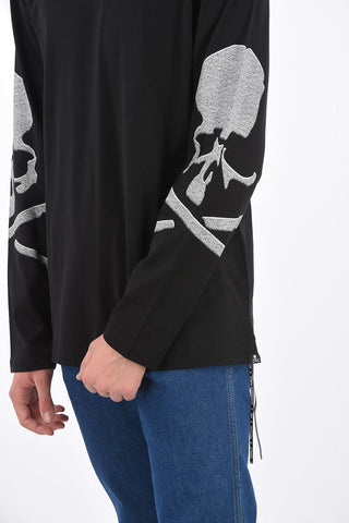 T-shirt with Embroidered Sleeves