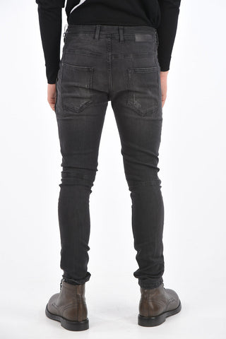 Distressed Skinny Fit Jeans 14cm