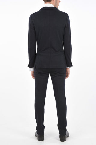 Patch Pocket Pinstriped Suit