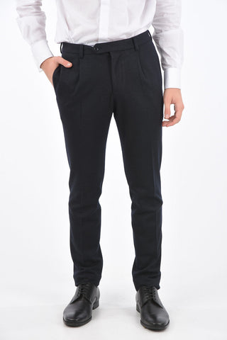 Patch Pocket Pinstriped Suit