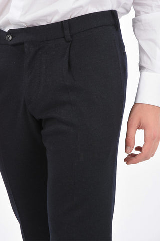 Patch Pocket Pinstriped Suit