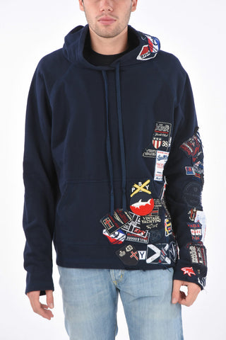 GREG LAUREN Sweatshirt with Patches
