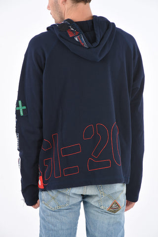 GREG LAUREN Sweatshirt with Patches