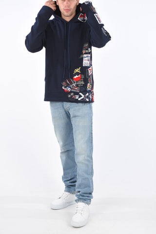 GREG LAUREN Sweatshirt with Patches