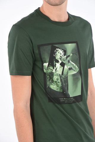 ROCK MYTHOLOGY T-Shirt Slim Fit THE ROCKSTAR GOD in Cotone 