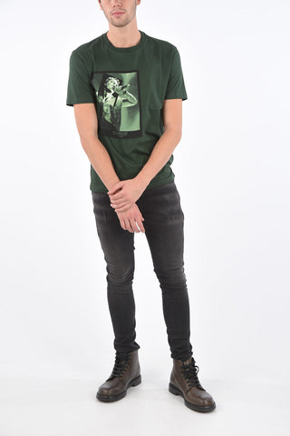 ROCK MYTHOLOGY T-Shirt Slim Fit THE ROCKSTAR GOD in Cotone 