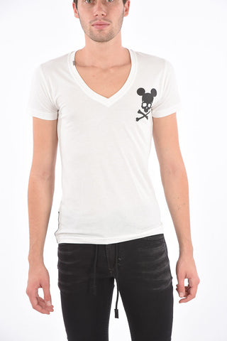 HOMME t-shirt MOUSY scollo a v