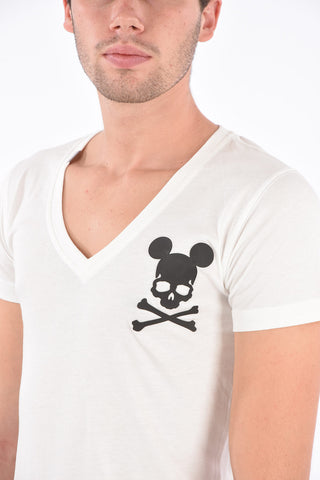 HOMME t-shirt MOUSY scollo a v