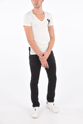 HOMME t-shirt MOUSY scollo a v