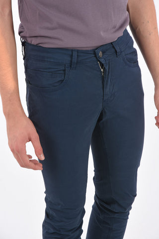Pantaloni Straight Fit a 5 Tasche 