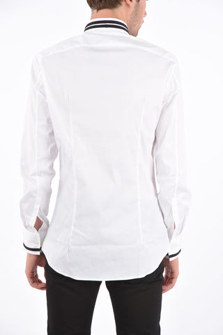 Fitted Slim Shirt with Hidden Closure