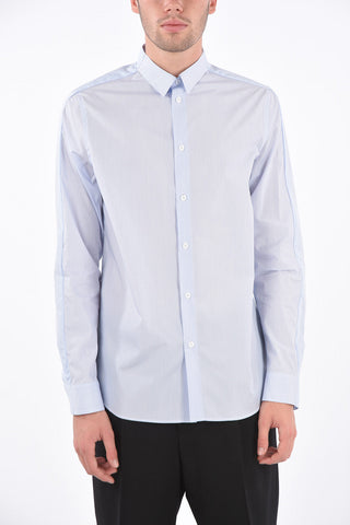 Striped Cotton NEO Classic Collar Shirt
