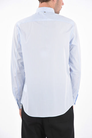 Striped Cotton NEO Classic Collar Shirt