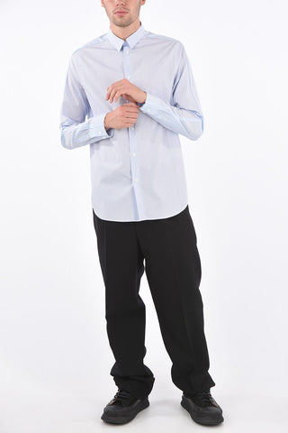 Striped Cotton NEO Classic Collar Shirt
