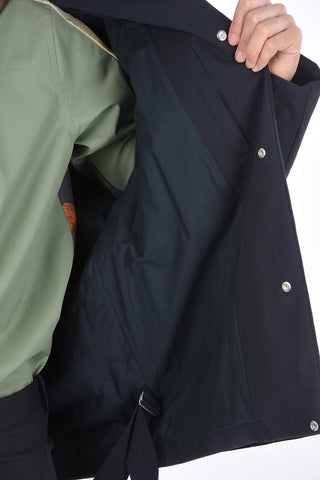 Bomber a 2 Tasche LITHIUM con Bottoni a Pressione 