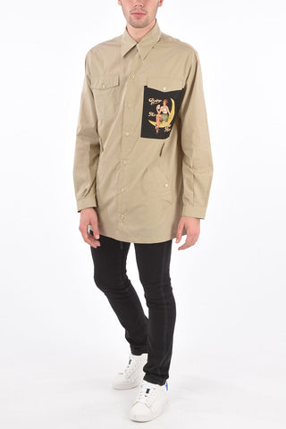 Camicia Oversized Stampata