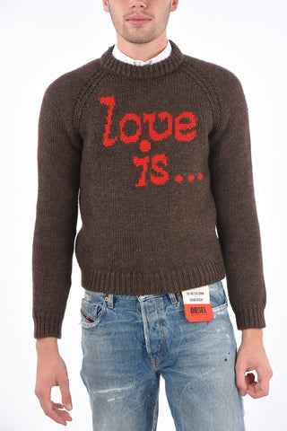 Maglia Girocollo LOVE IS.. in Lana 