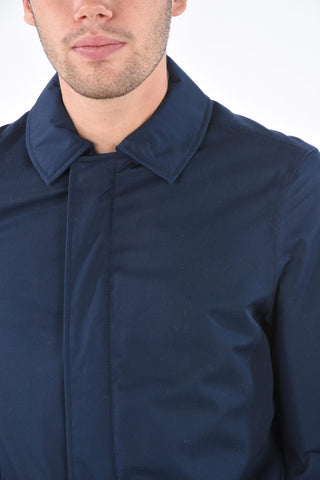 hidden closure jacket