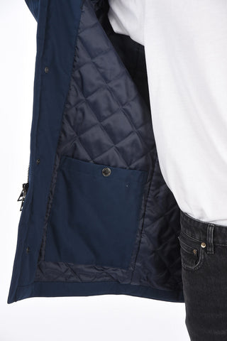 hidden closure jacket