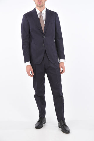 Unlined Notch Lapel Suit