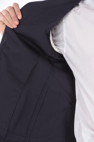Unlined Notch Lapel Suit