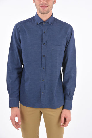 CC COLLECTION Patch Pocket Button-Down Shirt