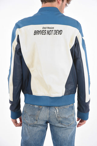 Leather L-MAY Biker Jacket