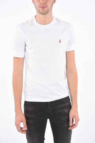 Slim Fit THUNDERBOLT Crew-Neck T-Shirt