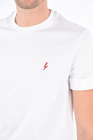 Slim Fit THUNDERBOLT Crew-Neck T-Shirt