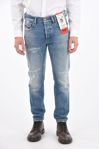 Distressed MHARKY Slim Skinny Jeans 16cm
