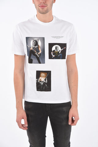 ROCK MYTHOLOGY Patched  Easy Fit THE ROCKSTAR GOD T-Shirt