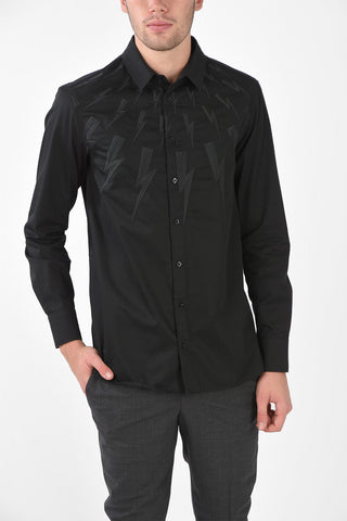 Embroidered FAIR ISLE THUNDERBOLT Shirt