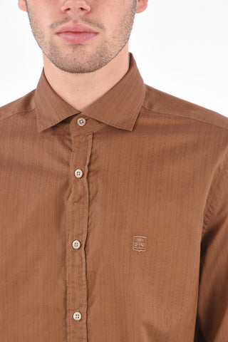 ID Camicia Collo Francese con Ricamo Logo