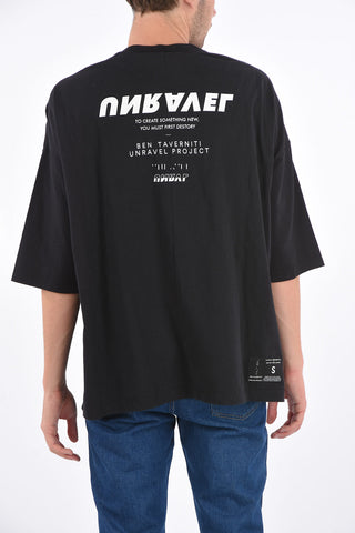 T-shirt Oversized Stampata