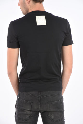 Patch Pocket Slim Fit LOGO NO LOGO Crew-Neck T-Shirt