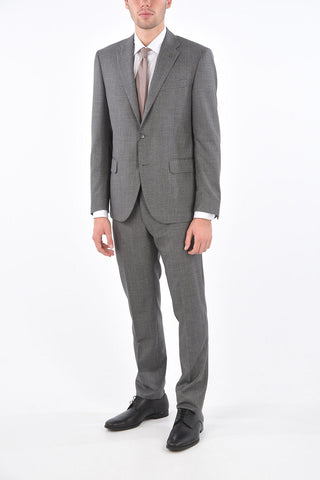 CC COLLECTION Side Vents RIGHT Hopsack Suit