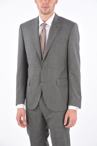 CC COLLECTION Side Vents RIGHT Hopsack Suit