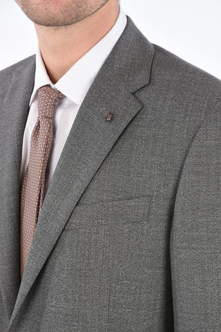 CC COLLECTION Side Vents RIGHT Hopsack Suit