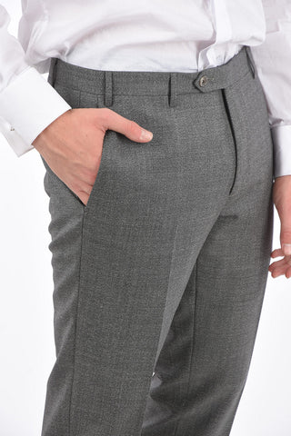 CC COLLECTION Side Vents RIGHT Hopsack Suit