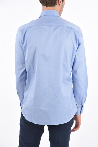 Camicia Button-Down con Logo Ricamato